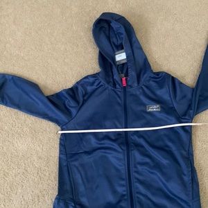 NWT Eddie Bauer girls/unisex lightweight hoodie jacket sz XL